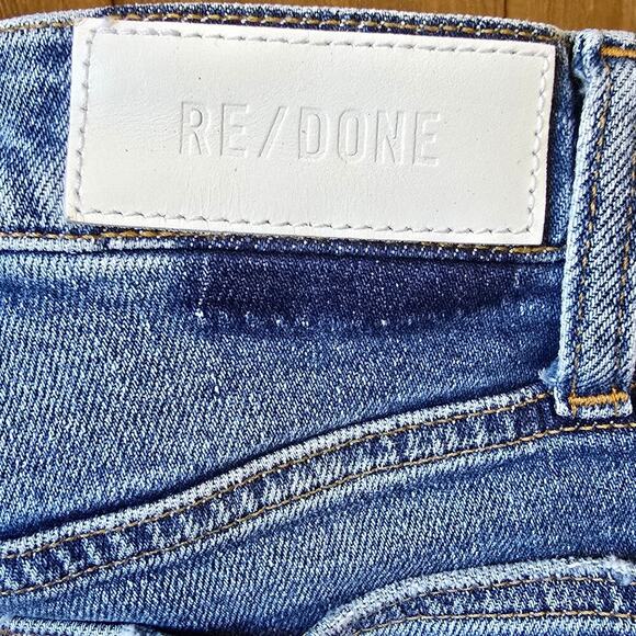 RE/DONE 90s High Rise Ankle Crop Jean - Picture 9 of 14